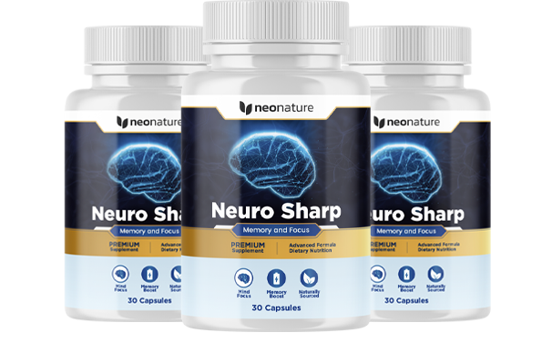 3 Bottles of NeuroSharp